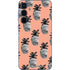 Bouffants and Broken Hearts Gray Scale Pineapple Galaxy A35 5G Skin